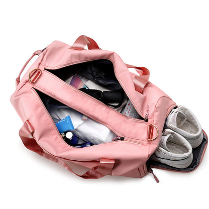 Waterproof Duffel Bag for Fitness and Travel - Unisex Weekender and Gym Shoulder Bag