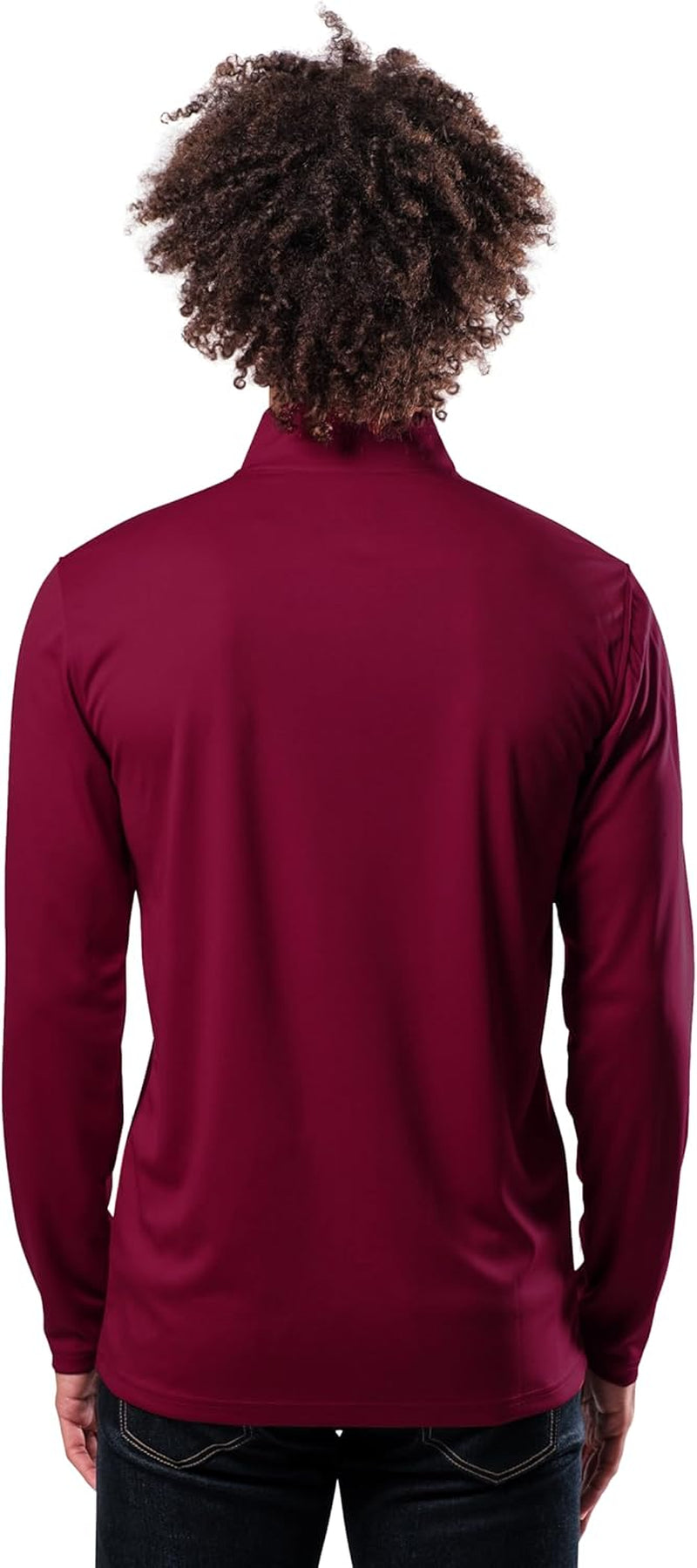 Men's NBA Official Super Soft Long Sleeve Quarter Zip T-Shirt