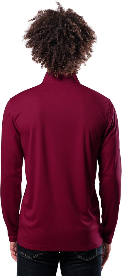 Men's NBA Official Super Soft Long Sleeve Quarter Zip T-Shirt