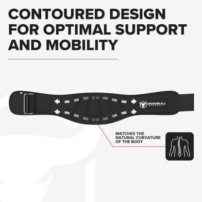Weightlifting Belt for Men and Women - 6-Inch Auto-Lock Back Support for Weightlifting, Fitness, Cross Training, and Powerlifting