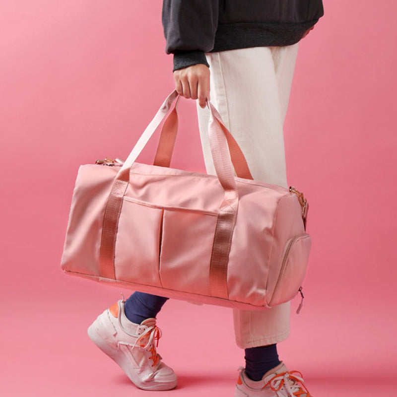 Waterproof Duffel Bag for Fitness and Travel - Unisex Weekender and Gym Shoulder Bag