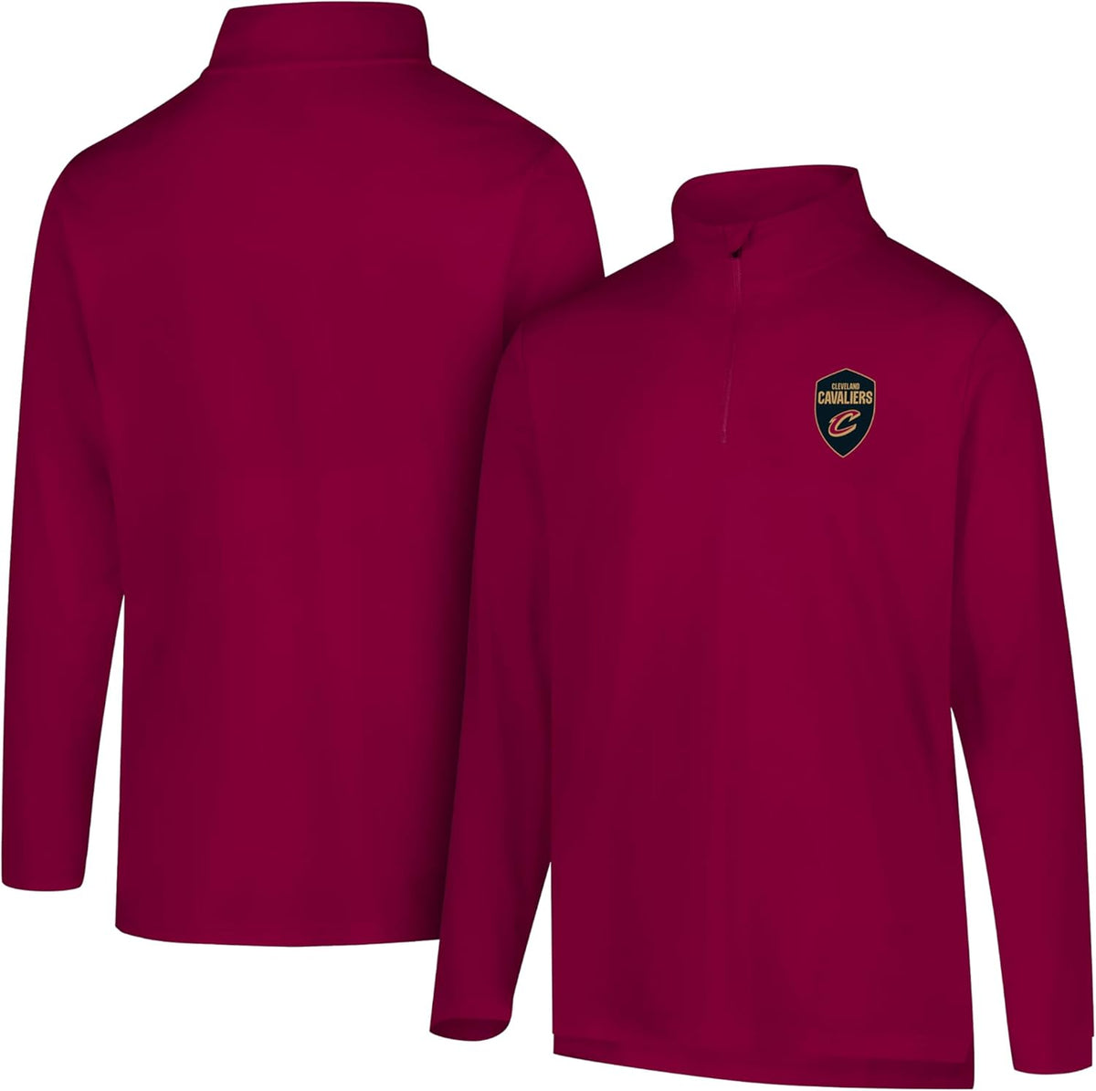 Men's NBA Official Super Soft Long Sleeve Quarter Zip T-Shirt