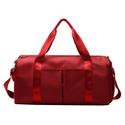 Waterproof Duffel Bag for Fitness and Travel - Unisex Weekender and Gym Shoulder Bag